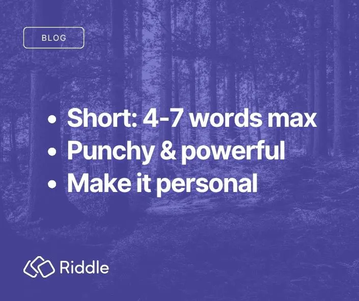 top 3 best practices for good online quiz titles